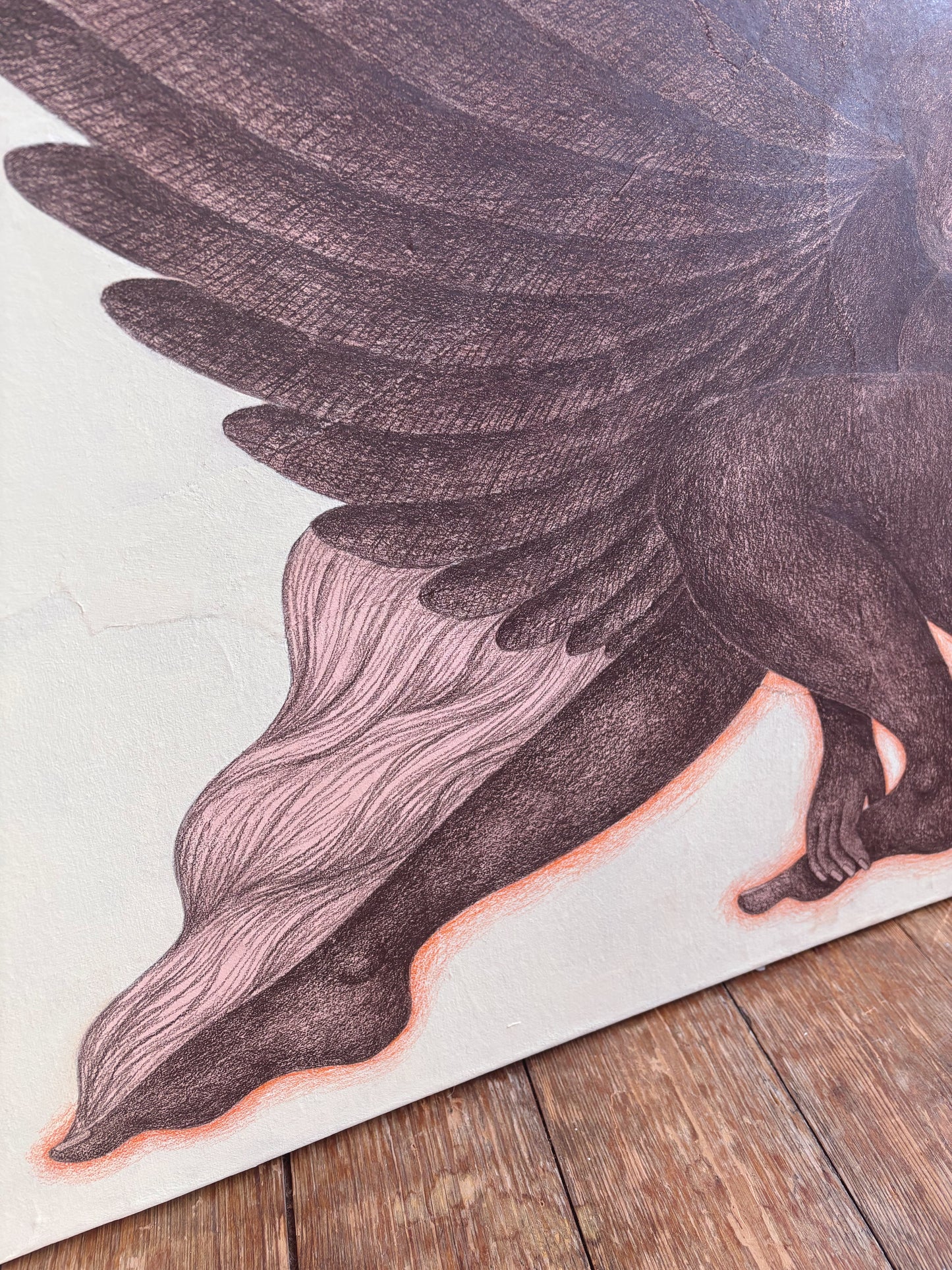 divine feminine wall art carlijnclaire