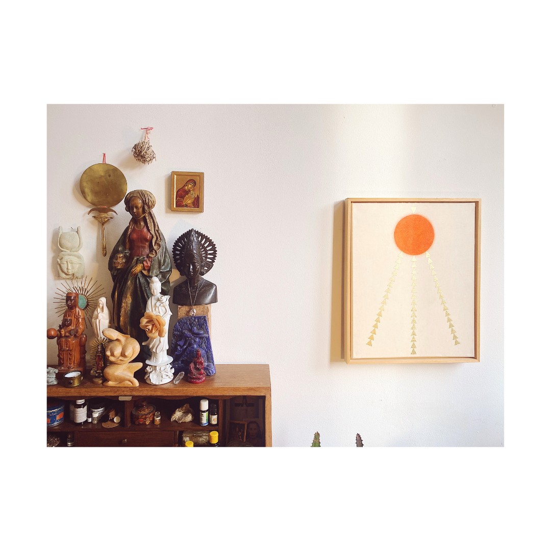 red sun rising I