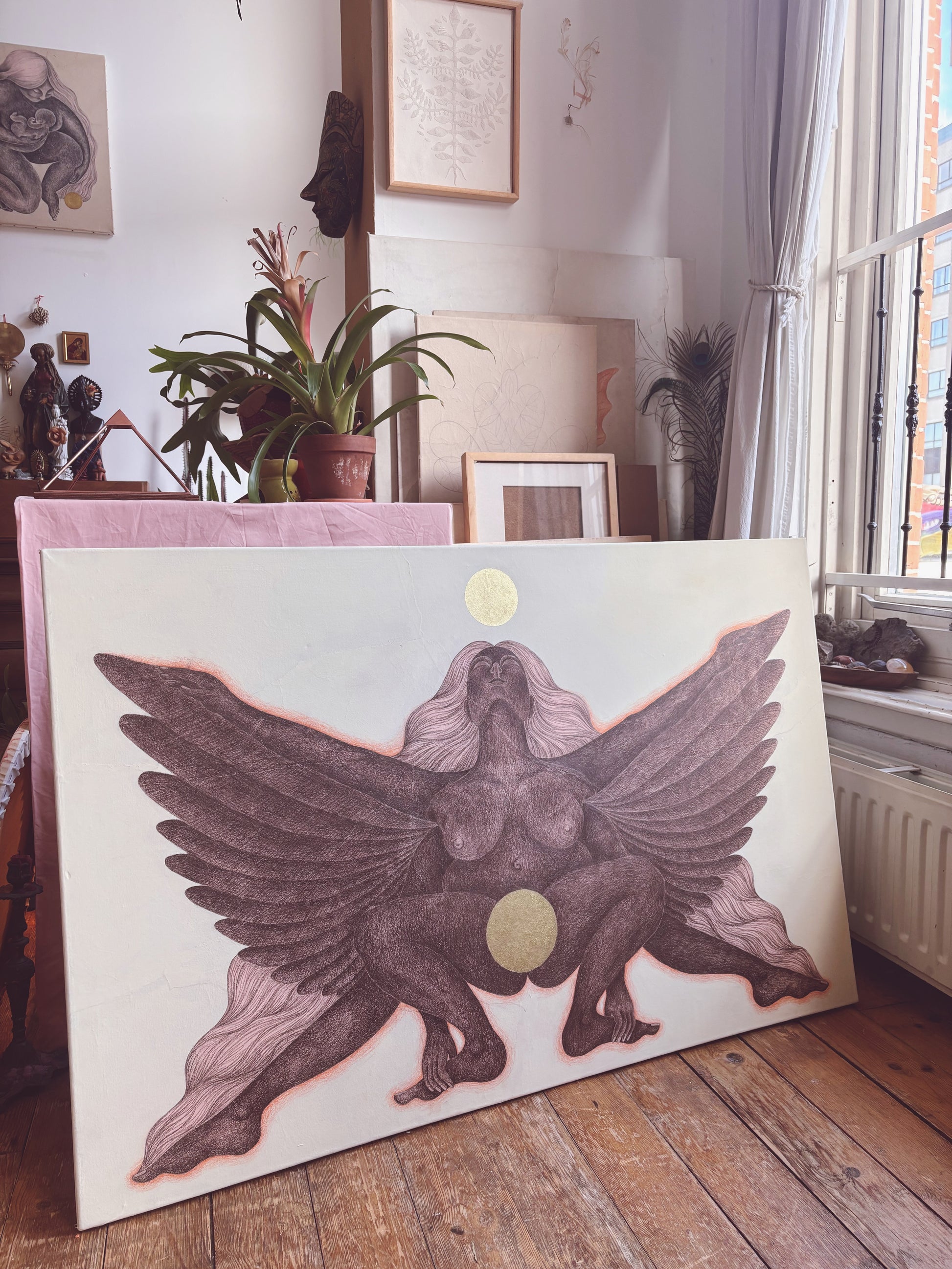 divine feminine wall art